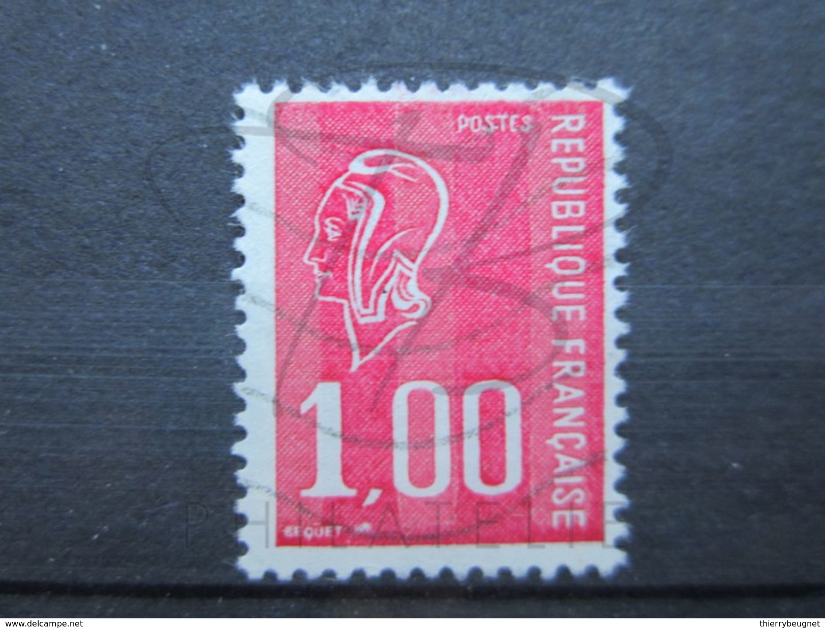 VEND BEAU TIMBRE DE FRANCE N° 1892 , POINT BLANC SOUS LA VIRGULE !!! - Gebraucht