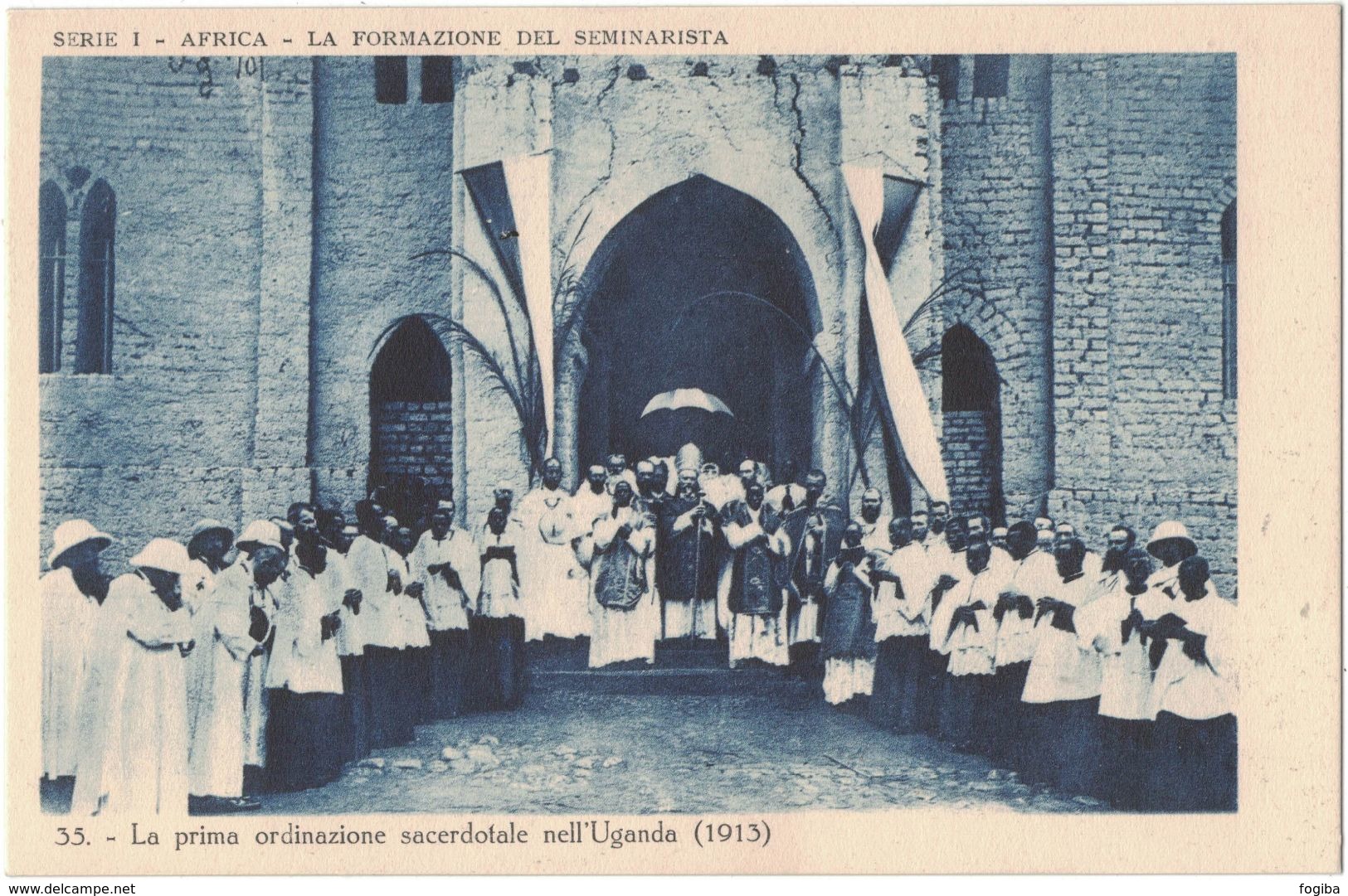 IO404     Uganda - La Prima Ordinazione Sacerdotale (1913) - Ouganda