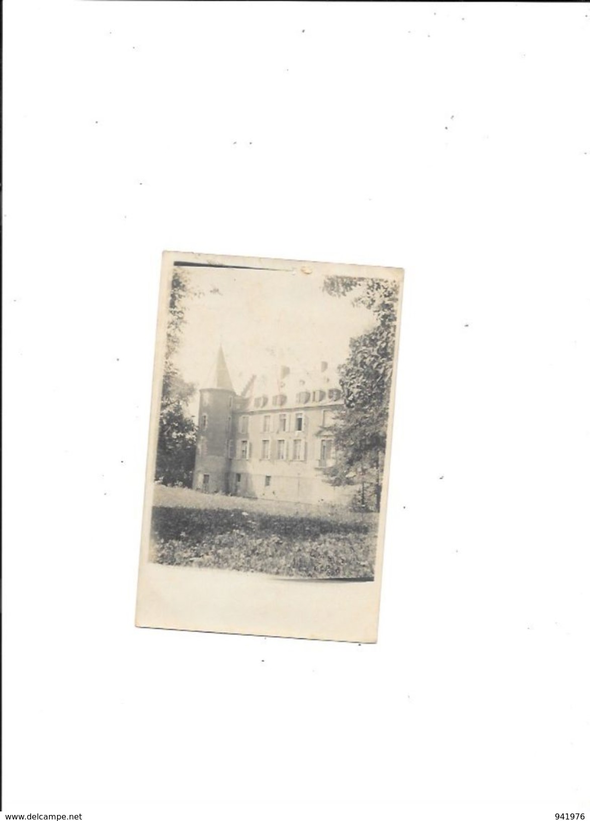 CARTE ALLEMANDE CHATEAU DE GOEULZIN ECRITE - Douai