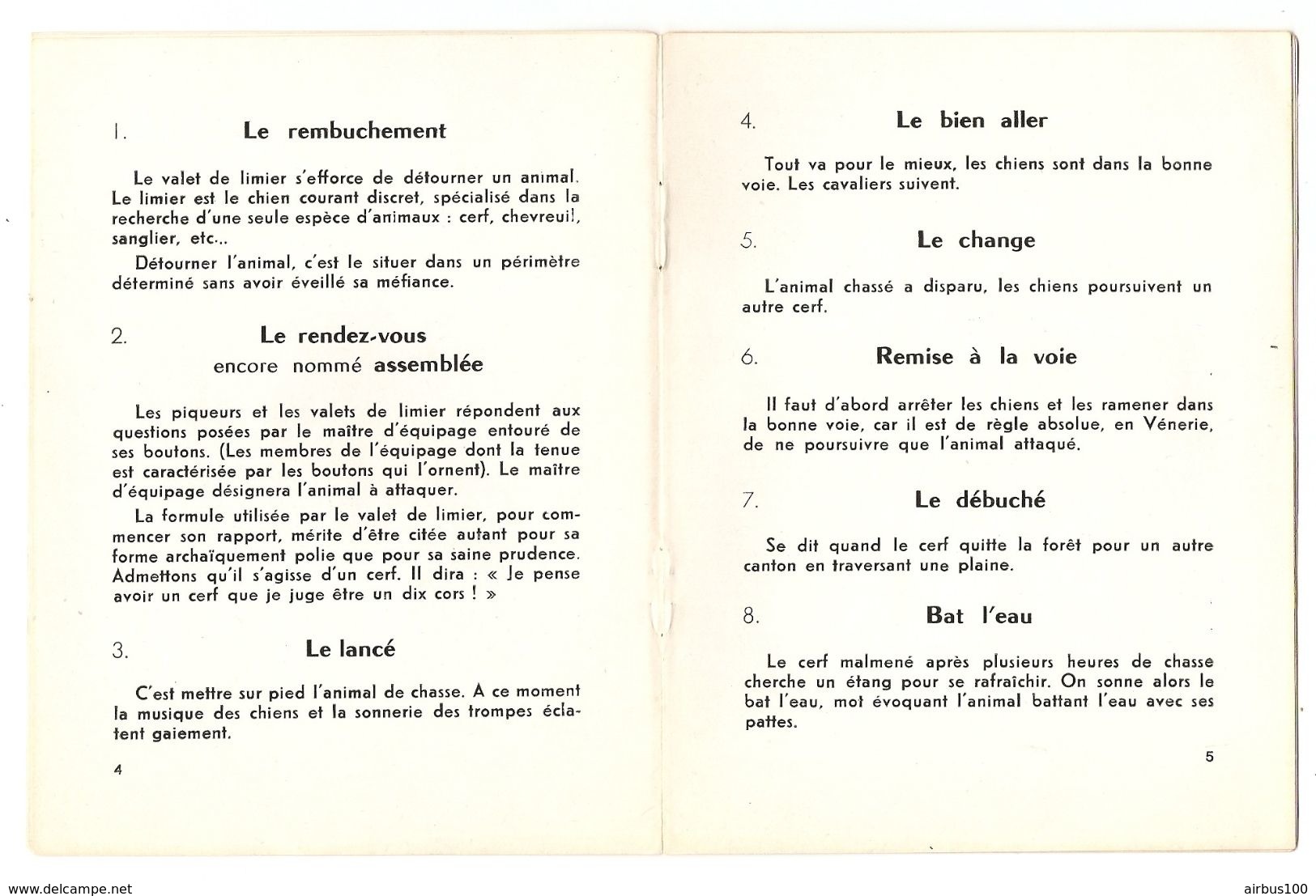 BROCHURE 16 PAGES MUSÉE DE LA VÉNERIE SENLIS OISE ( 60 ) - CHASSE A COURRE - COMTE JEAN DE LA BÉDOYERE M. J. HALLO - Chasse/Pêche