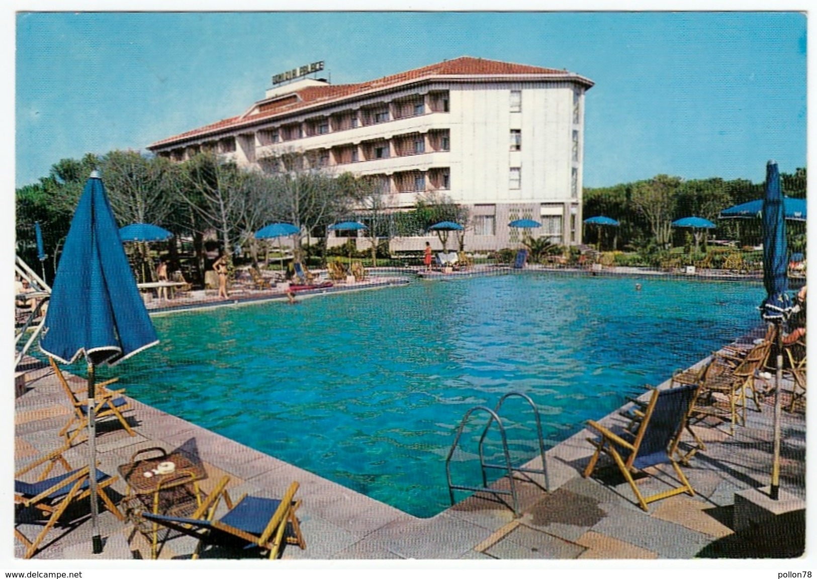 BAIA DOMIZIA - CASERTA - PISCINA DEL DOMIZIA PALACE HOTEL - 1968 - Caserta