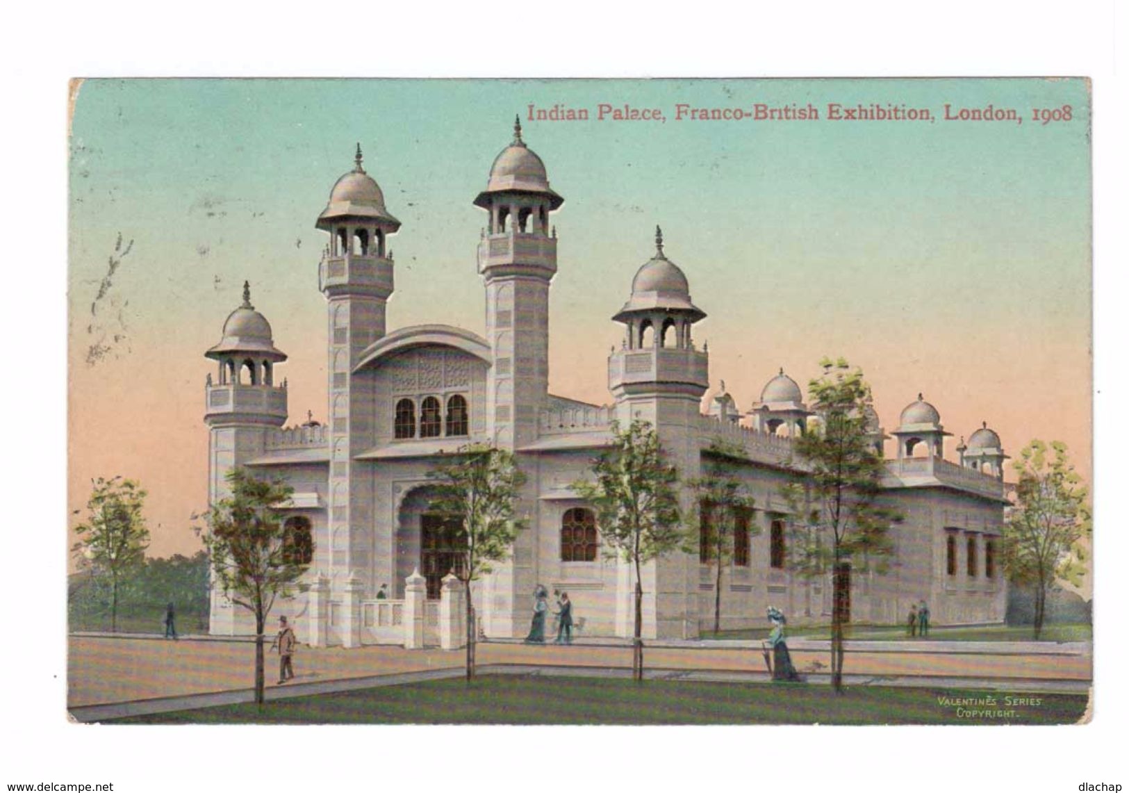 Indian Palace. Franco British Exhibition. London. 1908. (2189) - Expositions