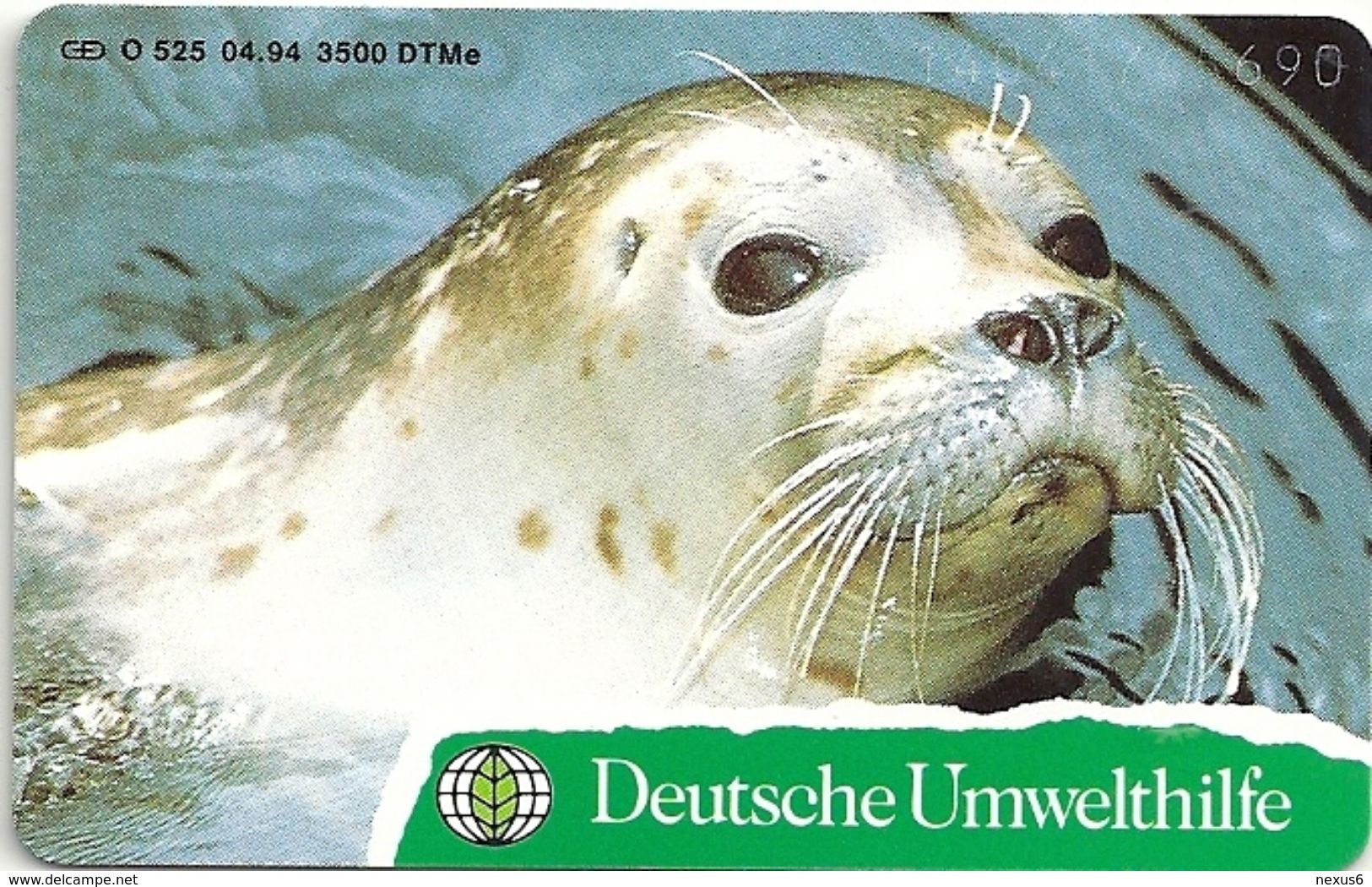 Germany - Deutsche Umwelthilfe White Seal - O 0525 - 04.94, 3.500ex, Mint (check Photos!) - O-Serie : Serie Clienti Esclusi Dal Servizio Delle Collezioni