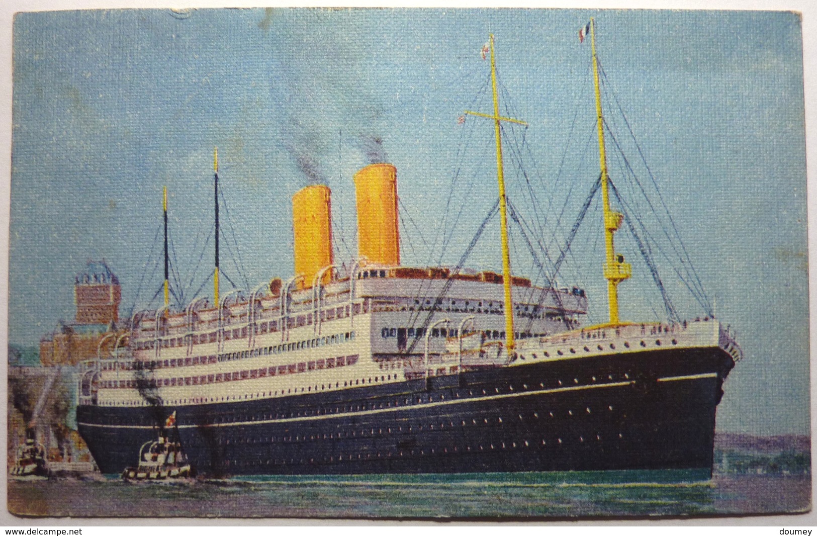 "EMPRESS OF SCOTLAND" - CANADIAN PACIFIC STEAMSHIPS LIMITED - Dampfer