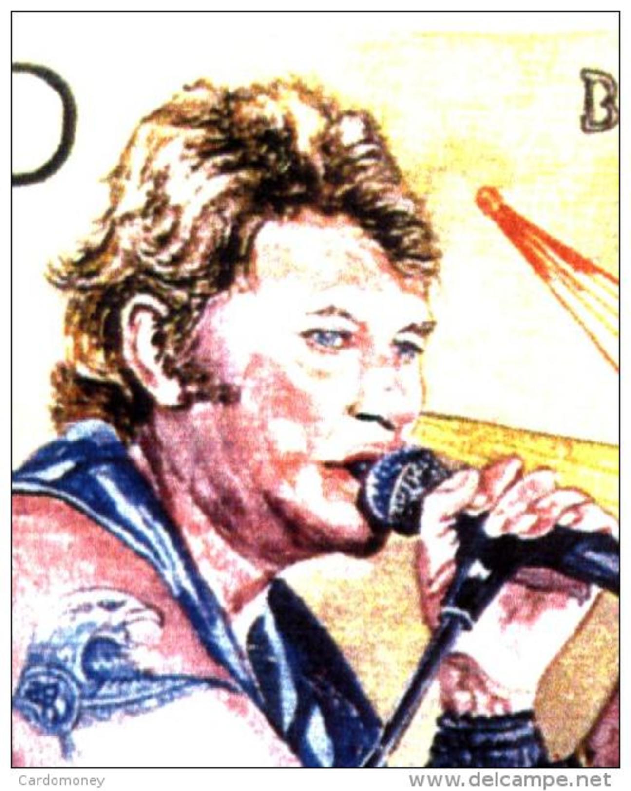 Billet  Factice 500 Francs Johnny Halliday - 1995 (art.N° 622) - Fiktive & Specimen