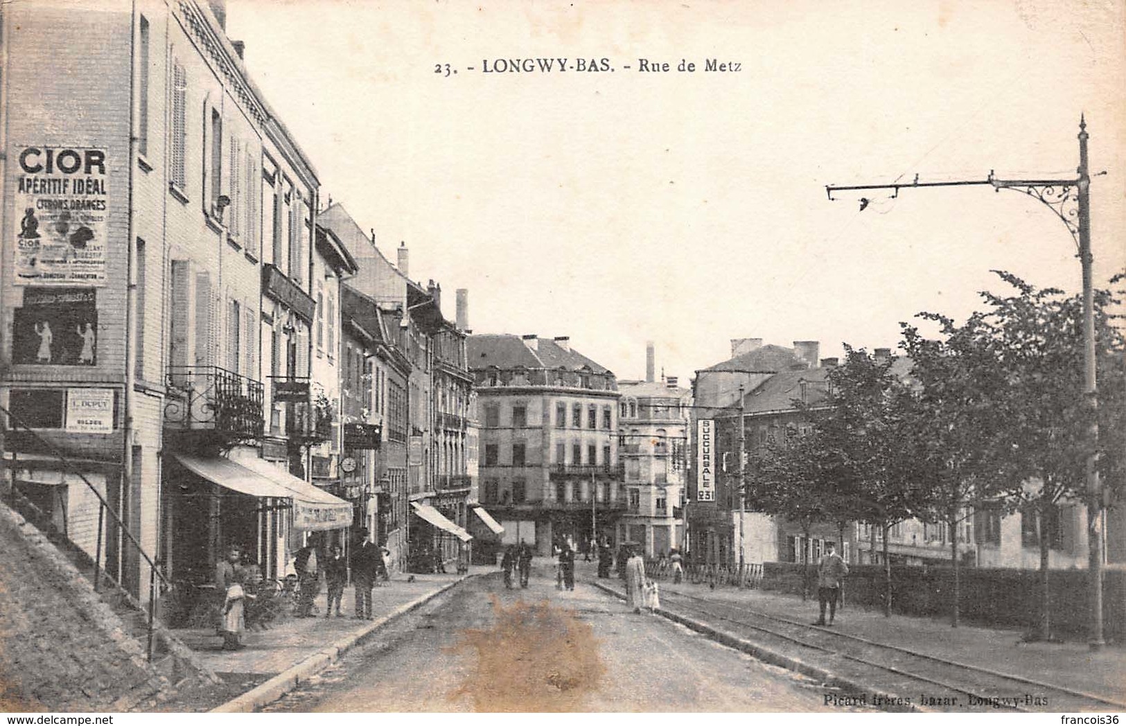 (54) Longwy Bas - Rue De Metz 1919 - Longwy