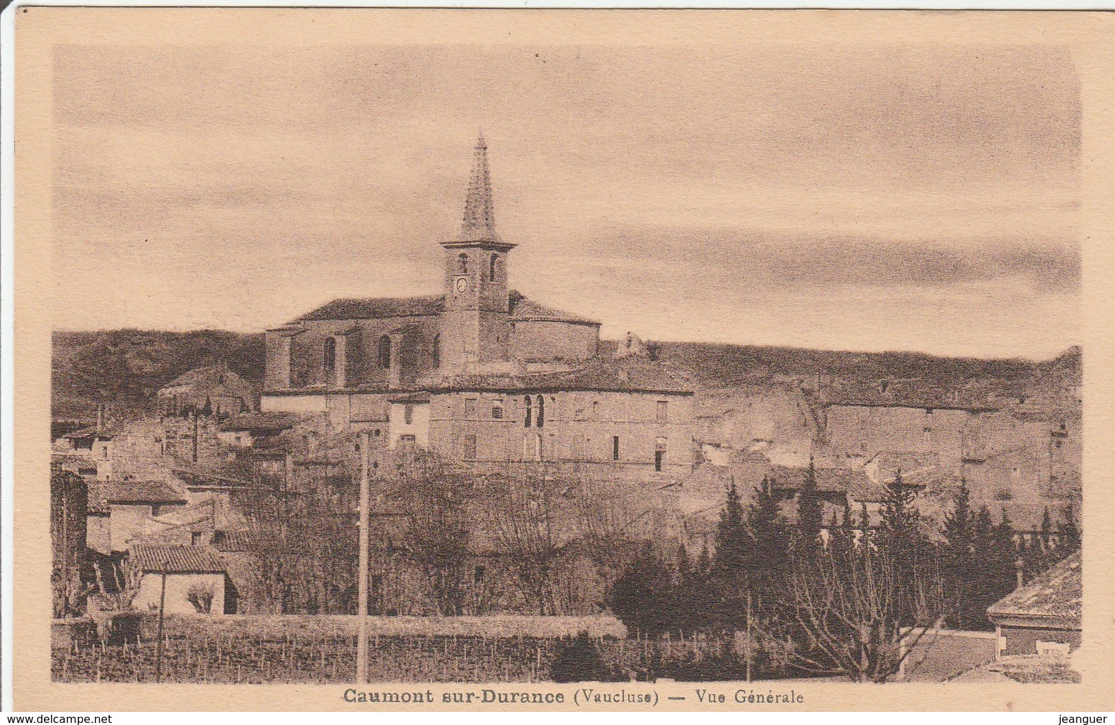 CAUMONT Sur DURANCE  Vue Générale - Caumont Sur Durance