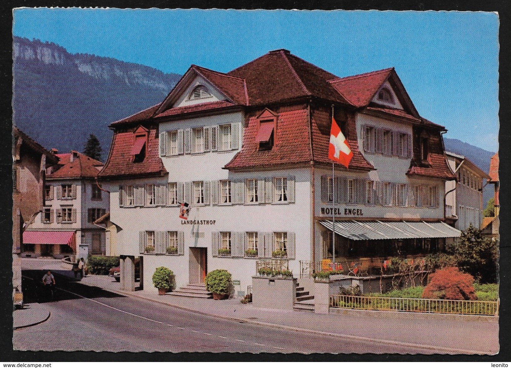 STANS NW Landgasthof Hotel Restaurant ENGEL 1968 - Stans