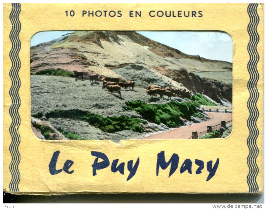 N°60342 -petit Carnet Vues -Le Puy Mary - Autres & Non Classés