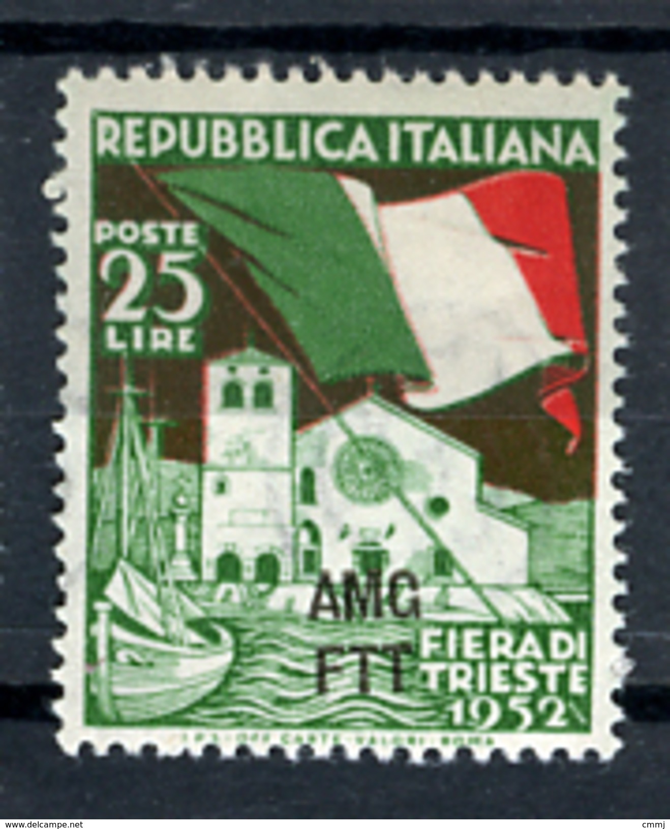 1952 -  TRIESTE  A -  Italia - Catg. Unif.  152 - LH - (B15012012...) - Neufs