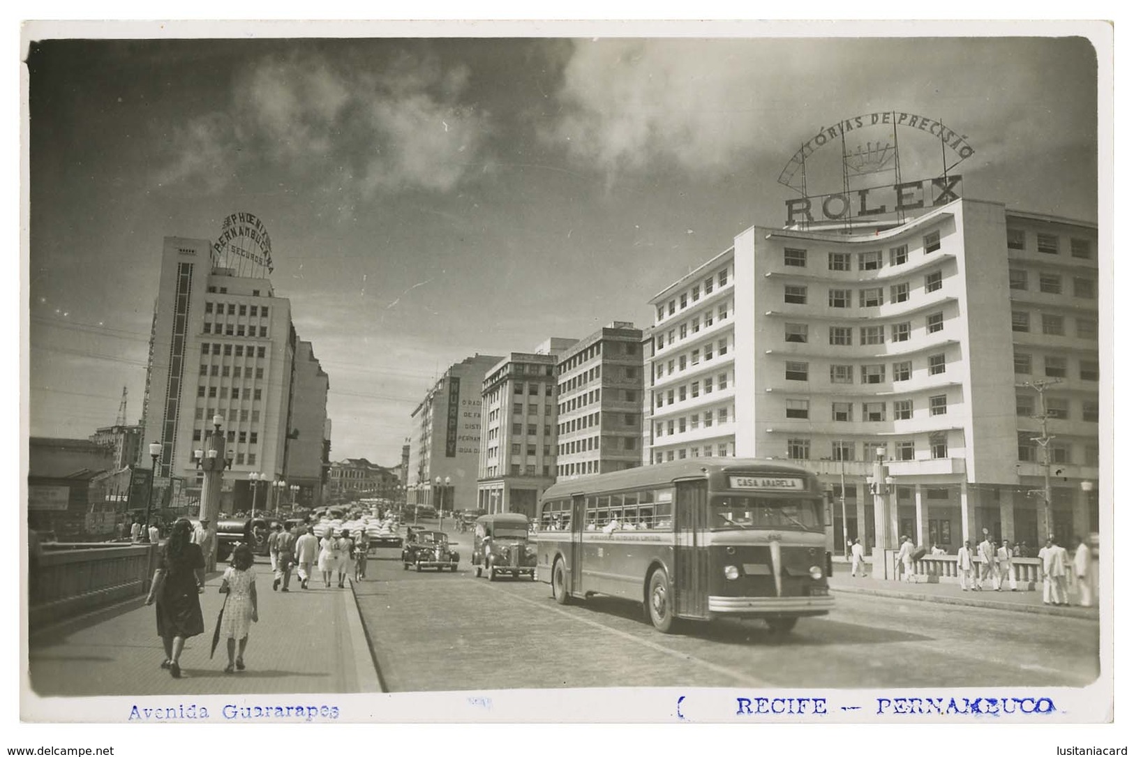 PERNAMBUCO -RECIFE - Avenida Guararapes.  Carte Postale - Recife