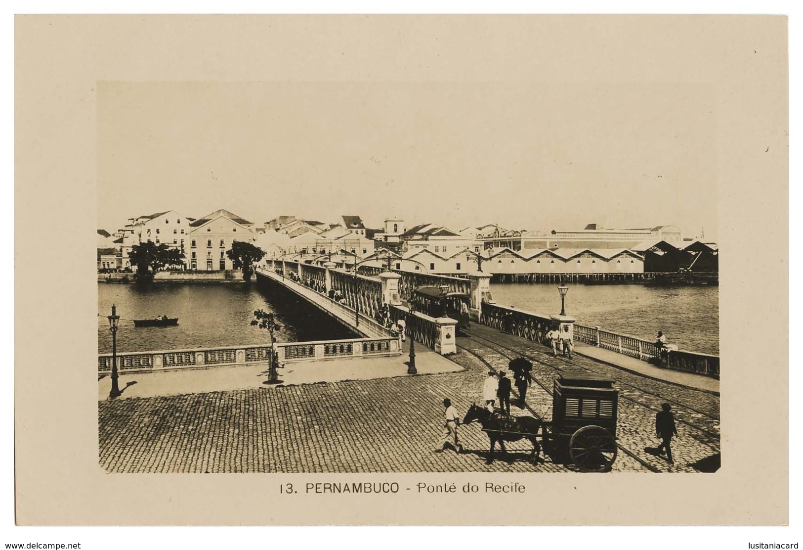 PERNAMBUCO - Ponte Do Recife. ( Nº 13) Carte Postale - Recife
