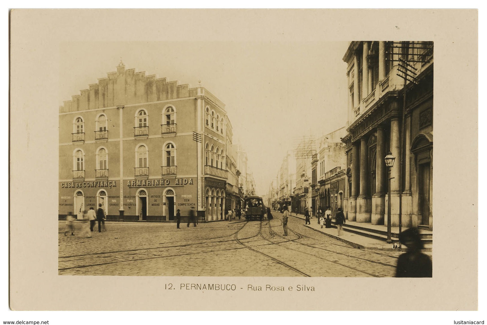 PERNAMBUCO - Rua Rosa E Silva  . ( Nº 12) Carte Postale - Recife