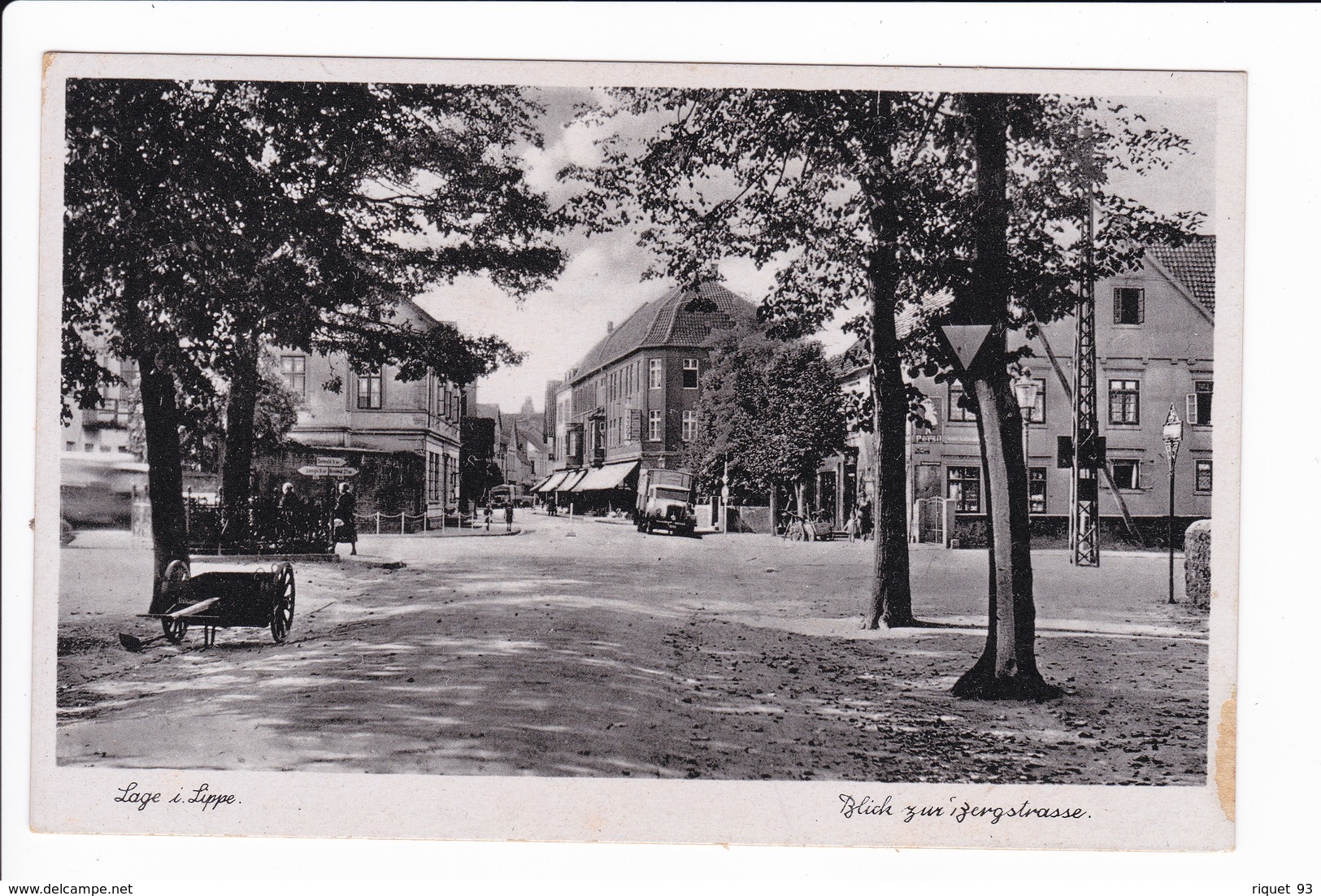 LAGE I. Lippe. Blick Zur Izergstasse - Lage