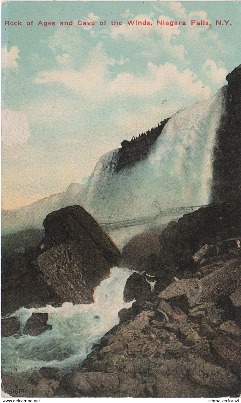AK Niagara Falls Rock Of Ages Cave Of The Winds Bei Tonawanda Buffalo St. Catharines Cheektowaga NY New York - Buffalo