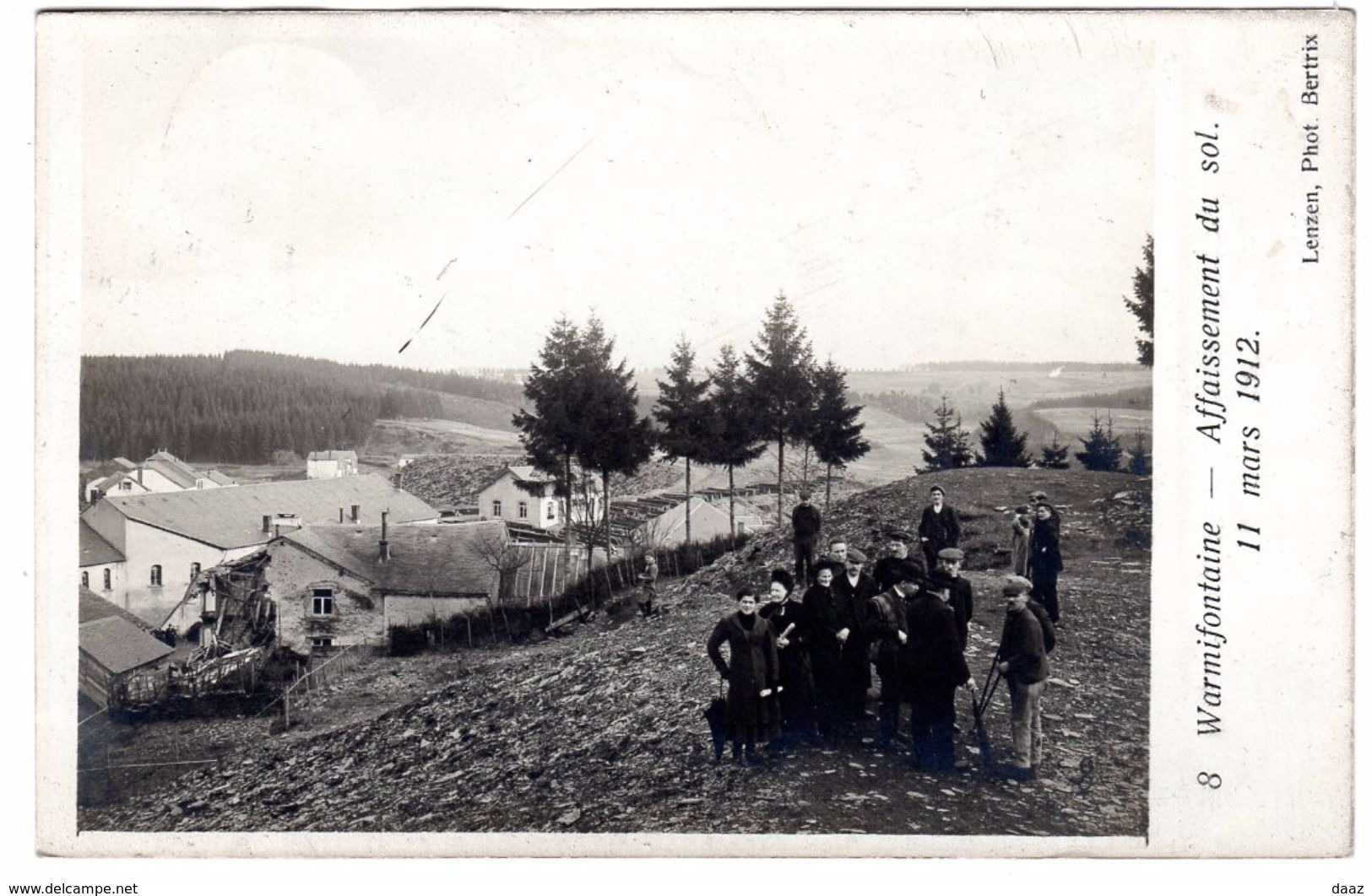 Warmifontaine (Neufchâteau) Affaissement Du Sol 1912 - Neufchâteau