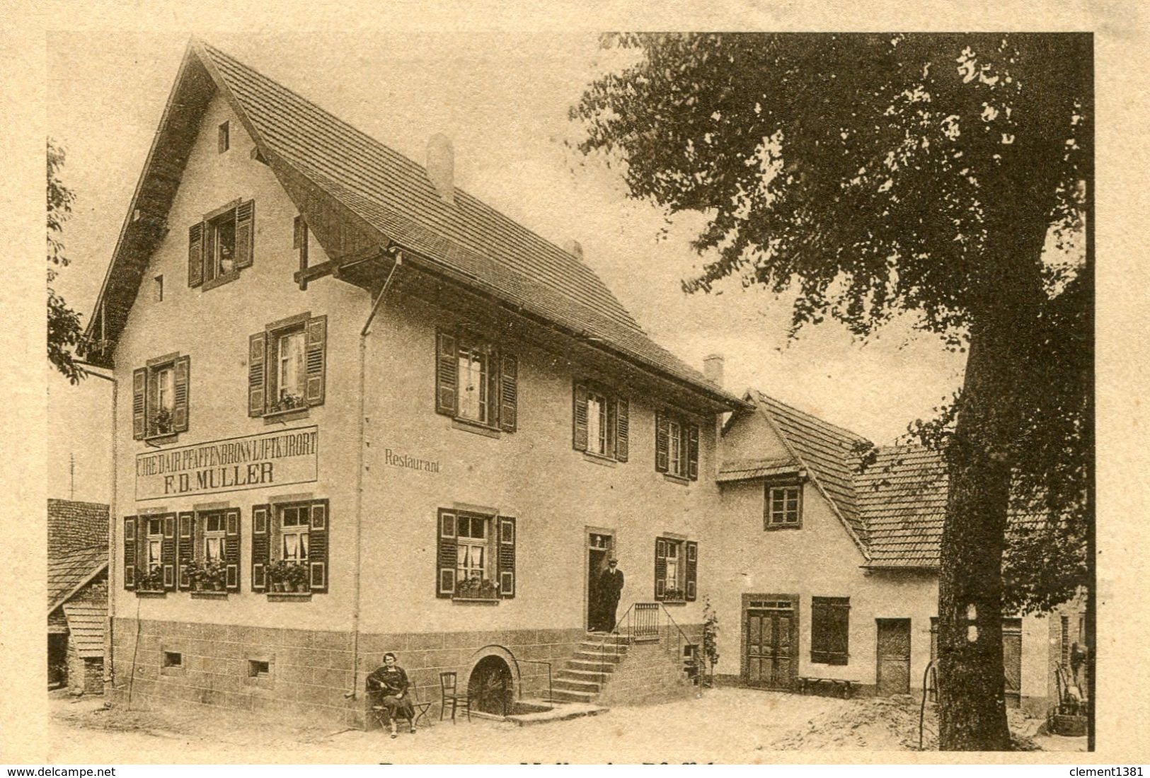 Restaurant Fr Muller à Pfaffenbronn Cure D'air Gare Lembach - Other & Unclassified