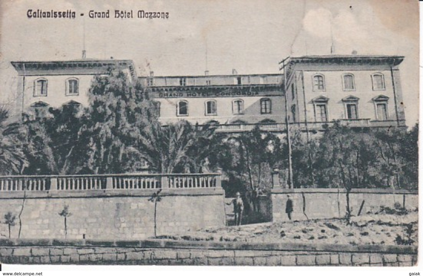 R862 CALTANISSETTA - GRAND HOTEL MAZZONE - Caltanissetta