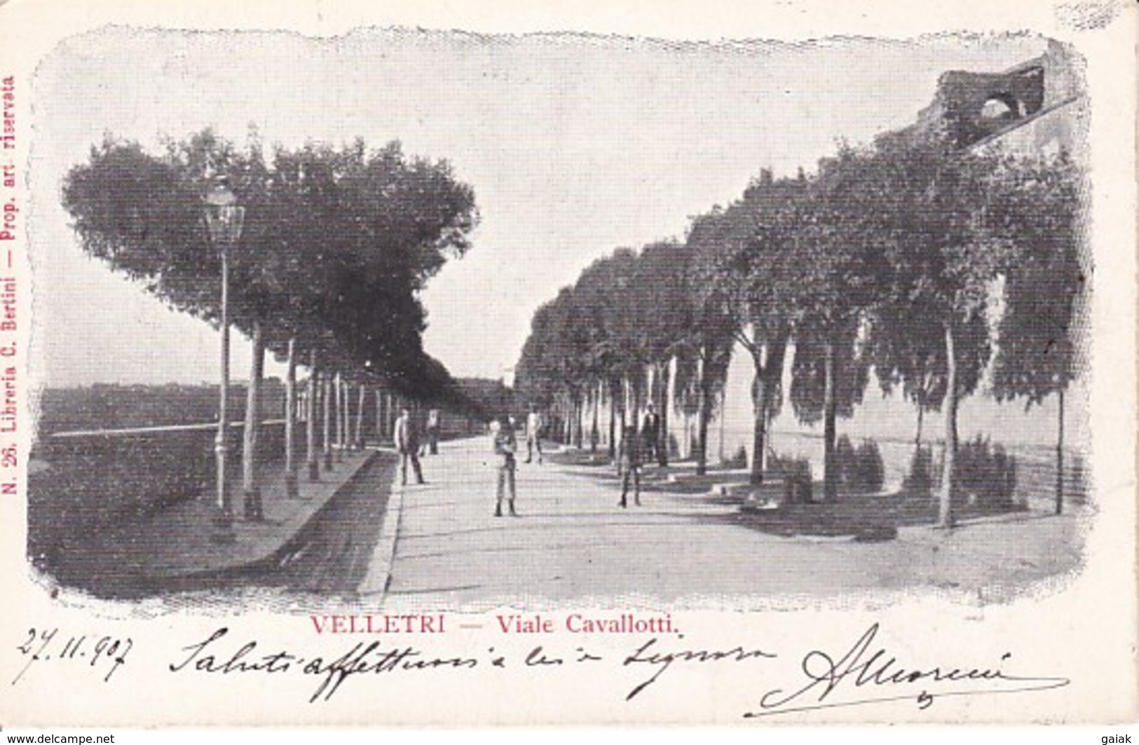 R870 VELLETRI - VIALE CAVALLOTTI - Altri & Non Classificati