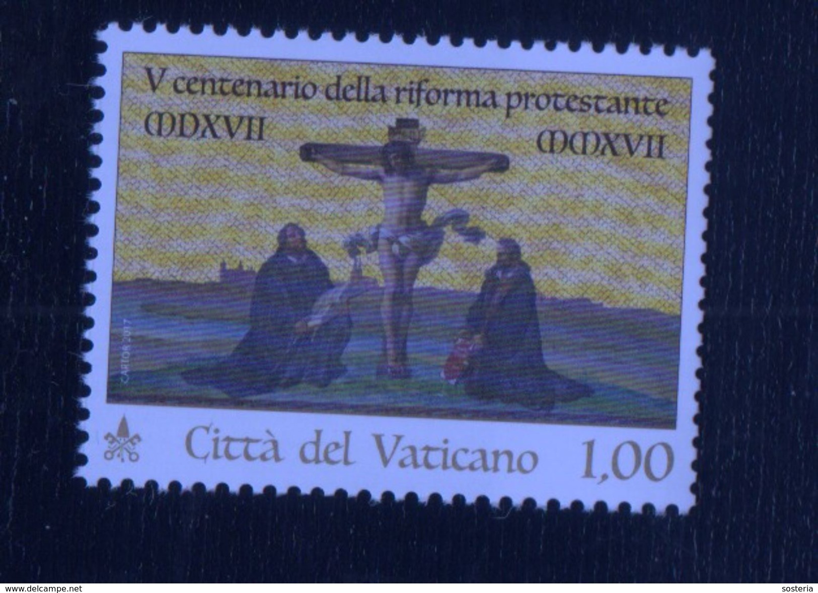 2017 - VATICANO - S23E1 - SET OF 1 STAMP ** - Ungebraucht