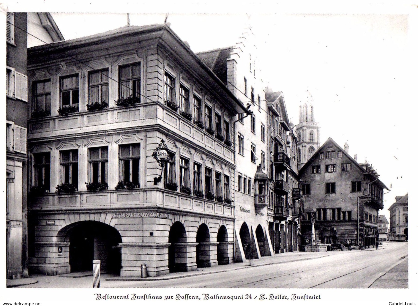 Restaurant Im Altehrmürdingen Bunfthaus Zur Saffran , Rathausquai 24 (carte Grand Format) - Andere & Zonder Classificatie