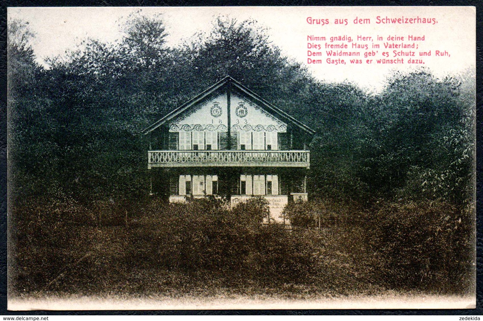 A9676 - Schweizerhaus Bei Bad Blankenburg - Abshagen - Bad Blankenburg