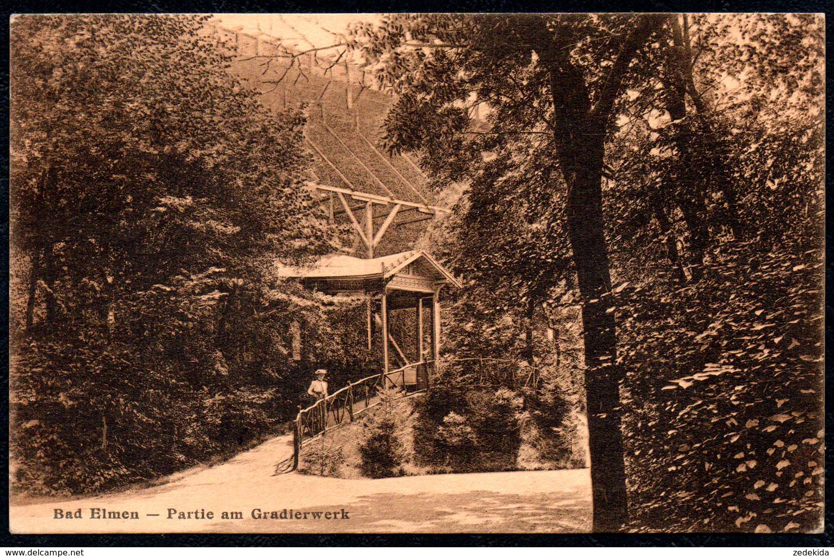 A9679 - Bad Elmen - Gradierwerk - Bei Groß Salze - Gel 1914 - H. Odemar - Schoenebeck (Elbe)