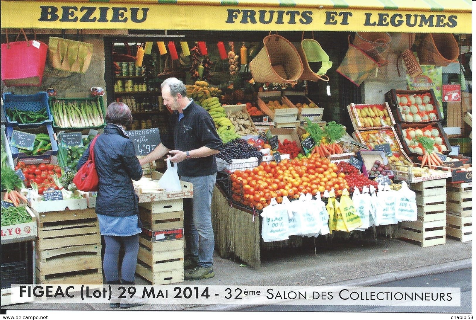 FIGEAC - 32ème Salon Des Collectionneurs - 2014 - La Maison Bézieu, Place Barthal - Figeac - Bourses & Salons De Collections