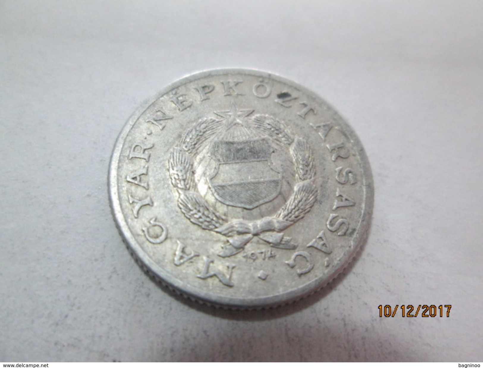 HUNGARY 1 Forint 1974 # 6 - Hongrie