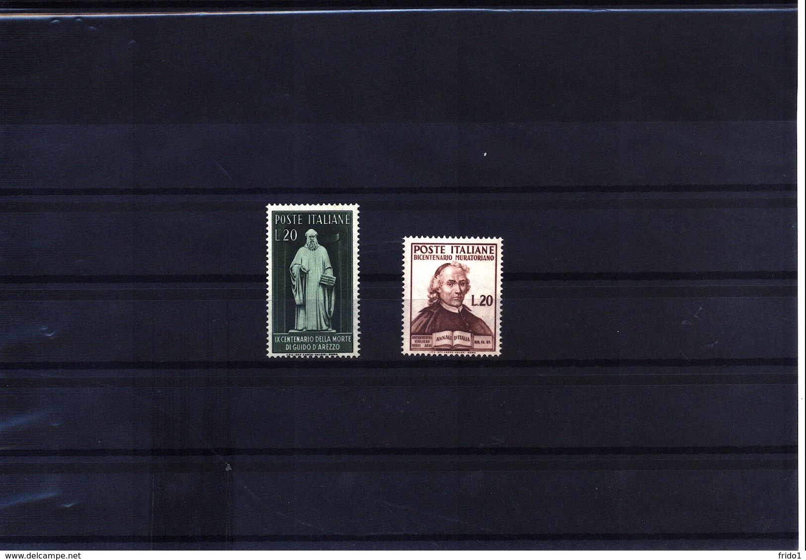 Italy / Italien 1950 Michel 798+799 Postfrisch Mit Falz / Lightly MH - 1946-60: Nuevos