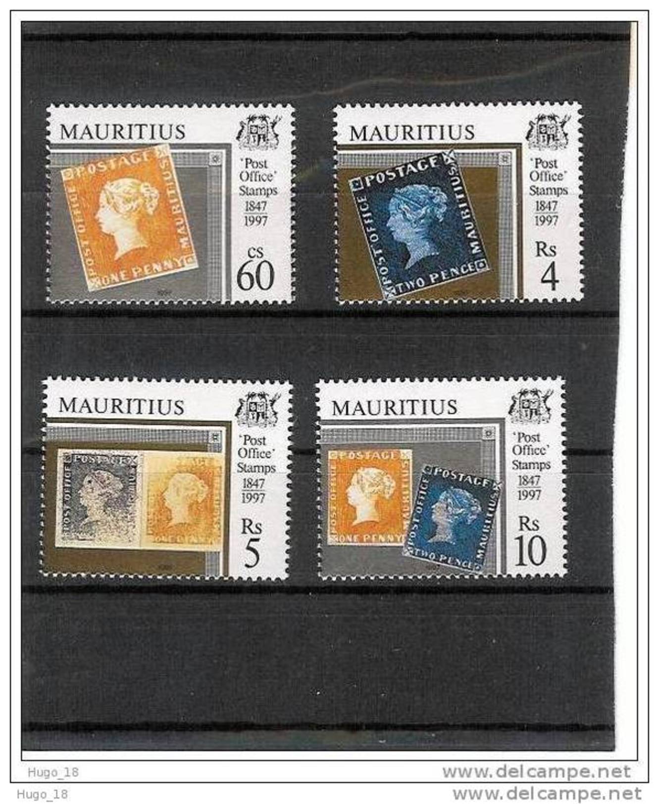 Mauritius 1997: 150ème Anniversaire Des Timbres  YT: 885/888 - Maurice (1968-...)