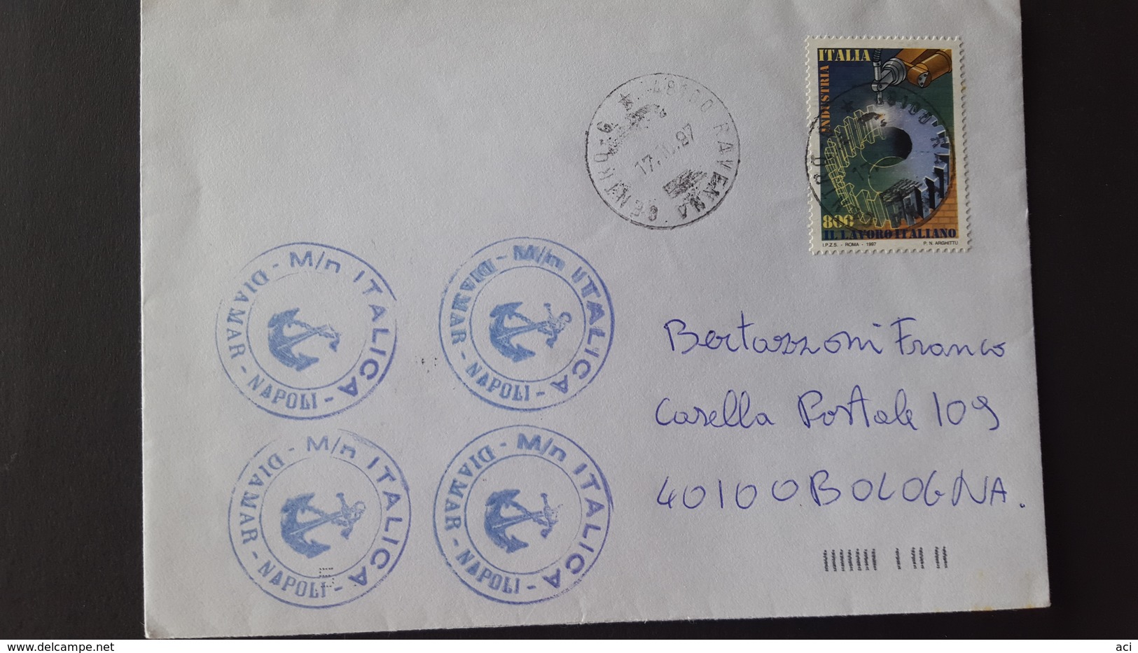 Italy 1997 Antarctic Expedition,Mn ITALICA Souvenir Cover - Vuelos Polares