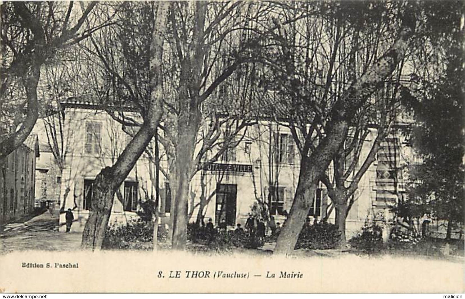 - Dpts Div.-ref-WW250- Vaucluse - Le Thor - La Mairie - Carte Bon Etat - - Autres & Non Classés