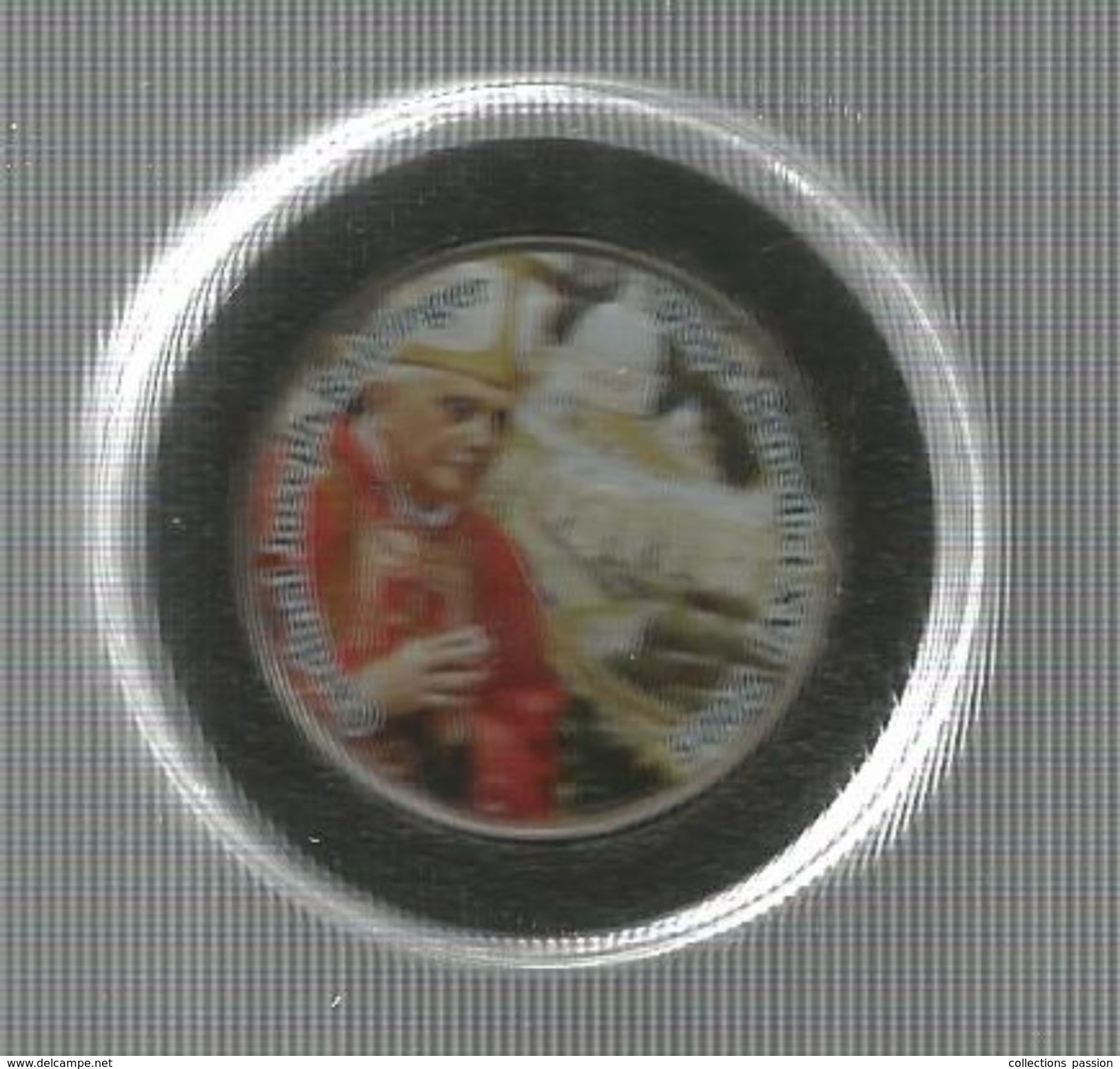Monnaie , ETATS UNIS , Half Dollar, Cardinal Joseph Ratzinger - Pope Benedict XVI, Colorisée, 3 Scans, Frais Fr : 1.95 E - Autres & Non Classés