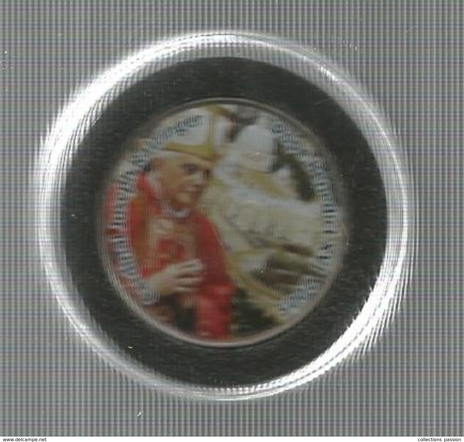 Monnaie , ETATS UNIS , Half Dollar, Cardinal Joseph Ratzinger - Pope Benedict XVI, Colorisée, 3 Scans, Frais Fr : 1.95 E - Andere & Zonder Classificatie