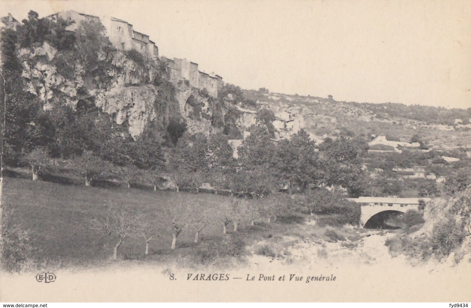 CPA - Varages - Le Pont Et Vue Générale - Autres & Non Classés