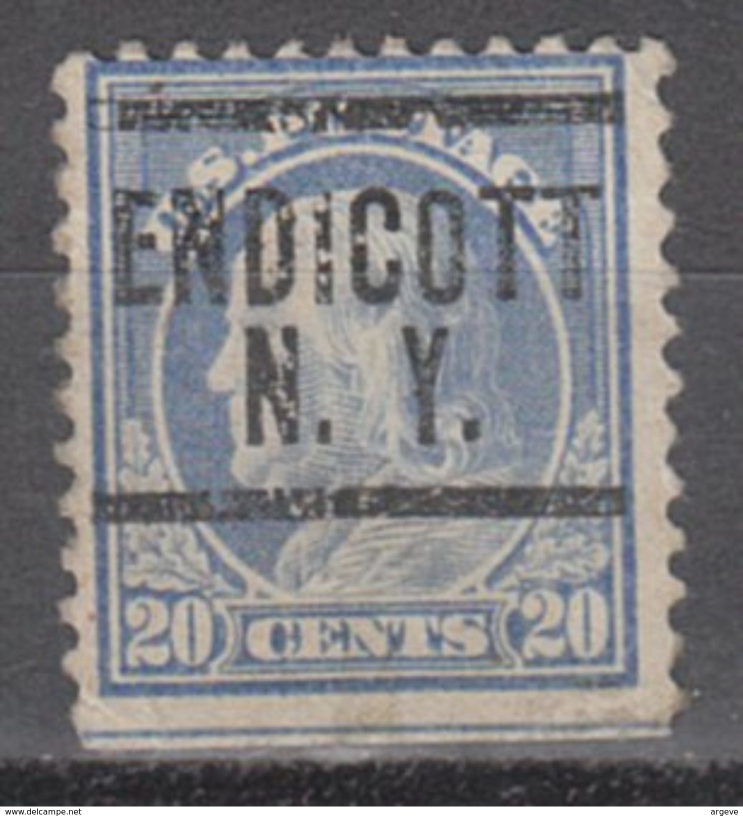 USA Precancel Vorausentwertungen Preo, Locals New York, Endicott 204, Perf. 11x11 - Vorausentwertungen