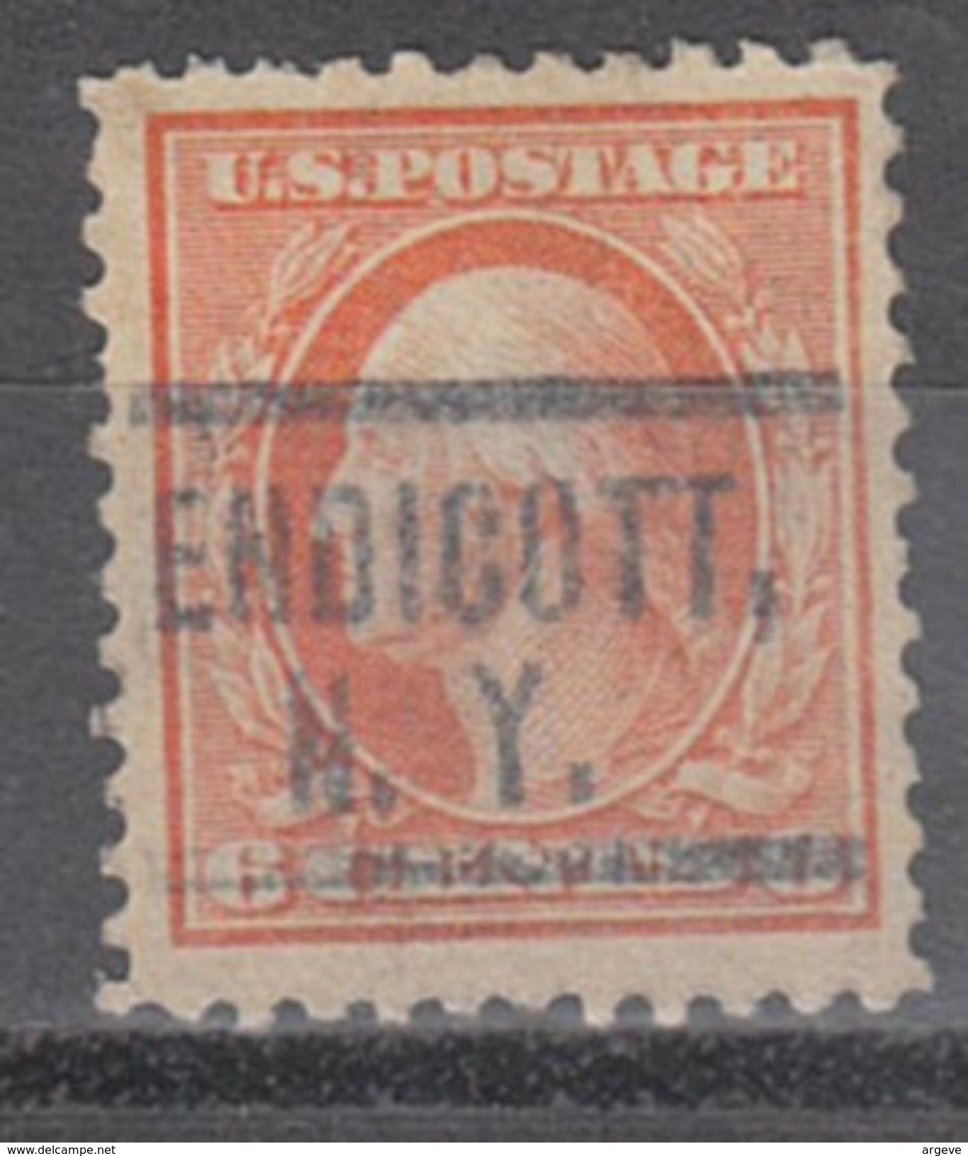 USA Precancel Vorausentwertungen Preo, Locals New York, Endicott 549, Perf. 11x11 - Vorausentwertungen