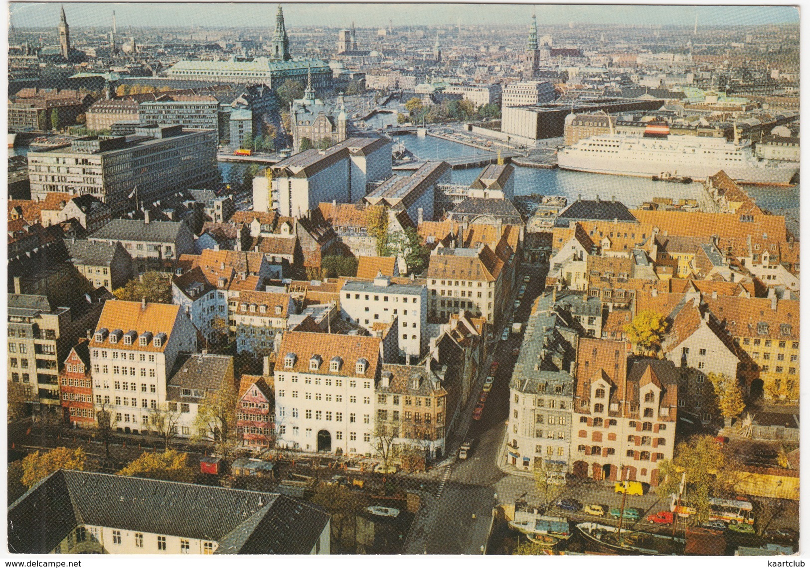 Aussicht über Kopenhagen  - View Over Copenhagen  - OCEANSTEAMER - 'FLY SAS' - (DK) - Denmark