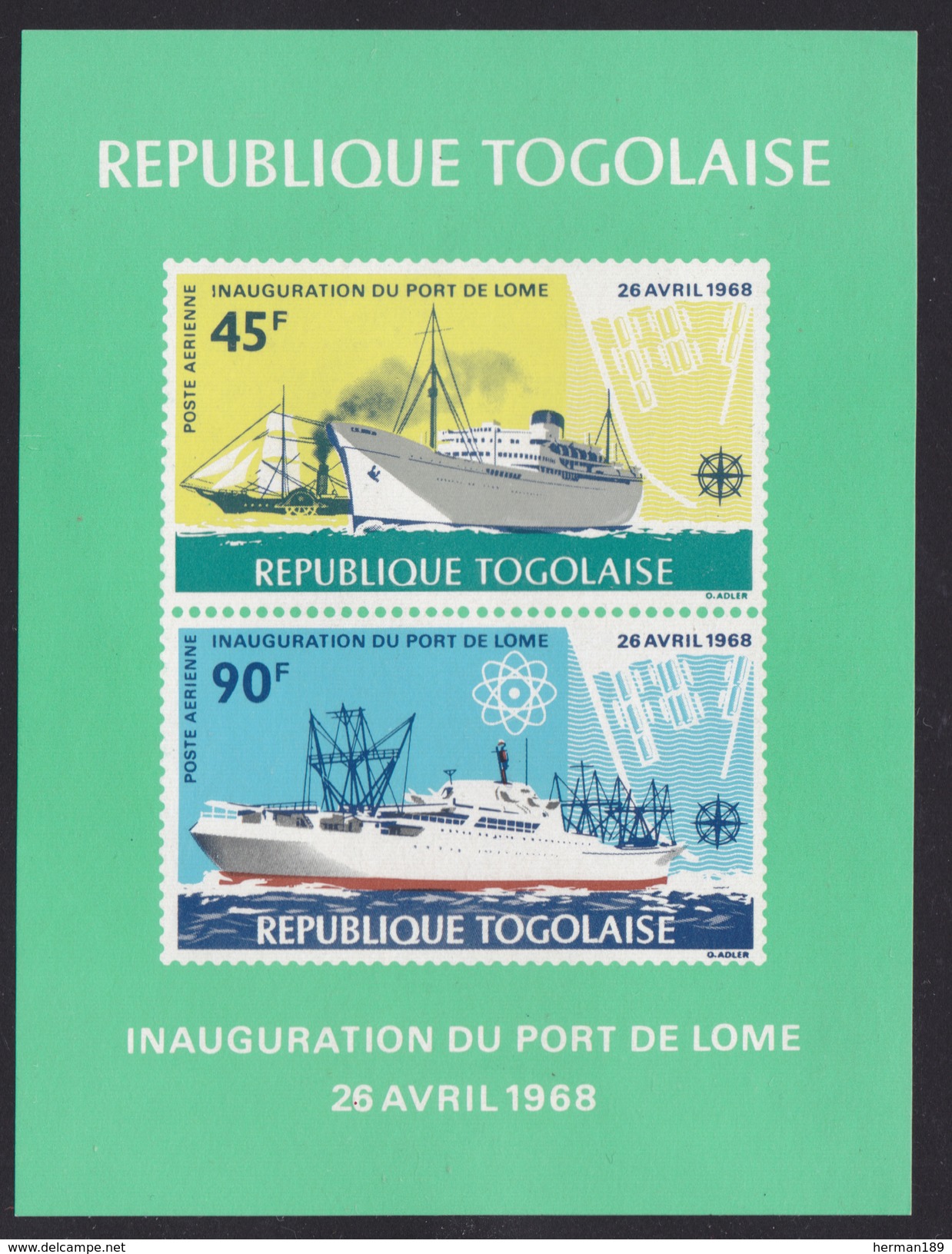 TOGO BLOC N°   30 ** MNH Neuf Sans Charnière, TB  (CLR045) - Togo (1960-...)