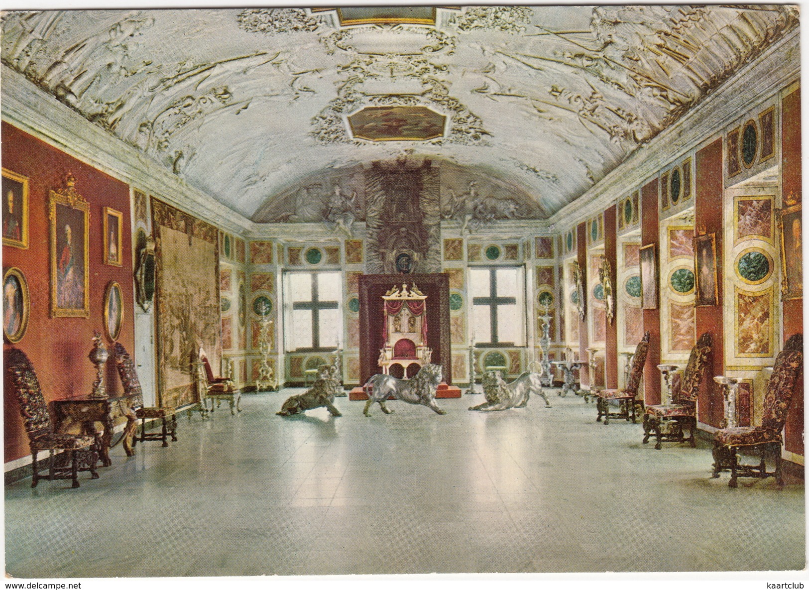 Rosenborg - Riddersalen - Rosenborg Castle - Copenhagen. The Great Hall - (DK) - Dinamarca