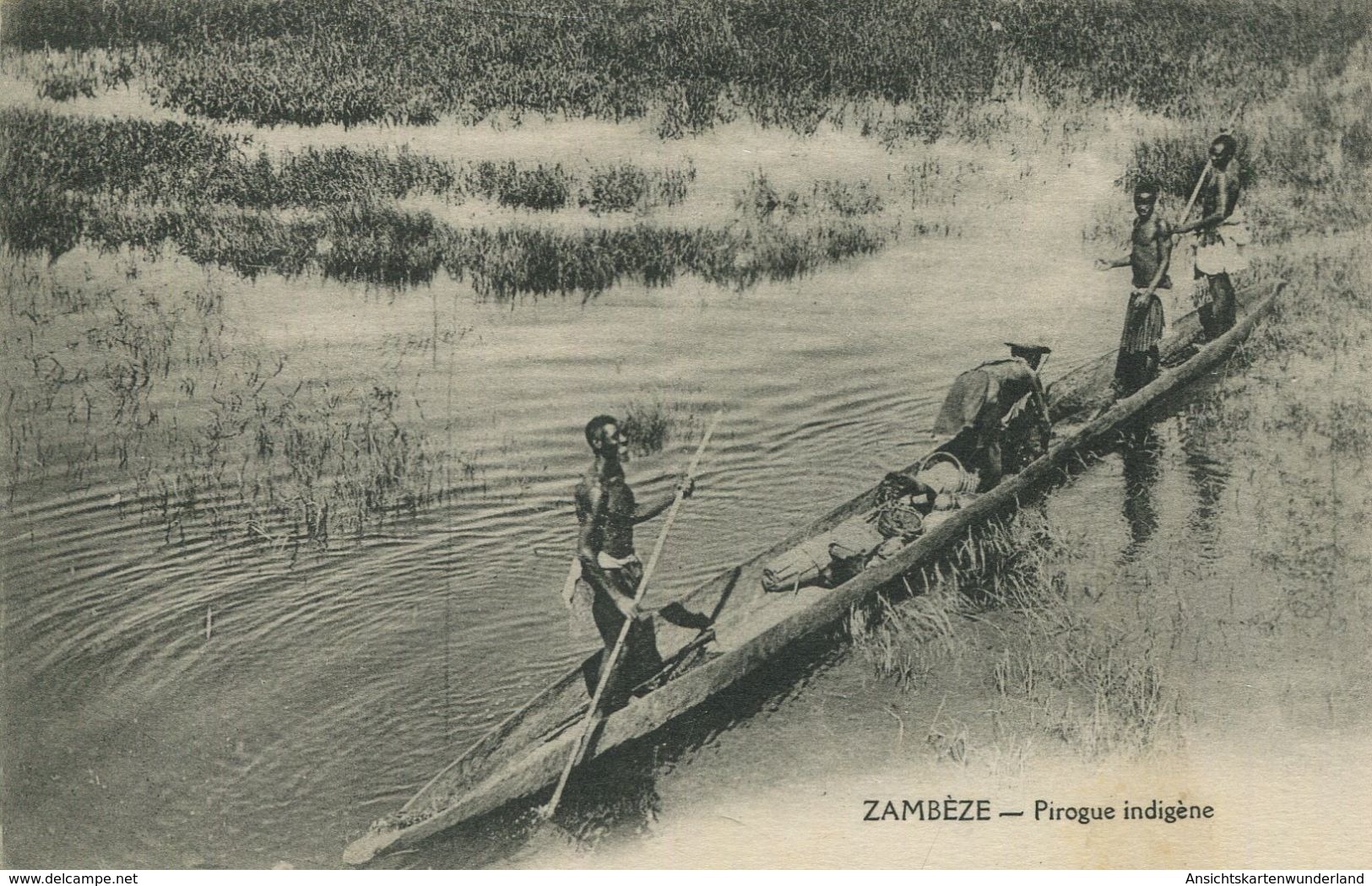 Zambèze - Pirogue Indigène (002347) - Ohne Zuordnung