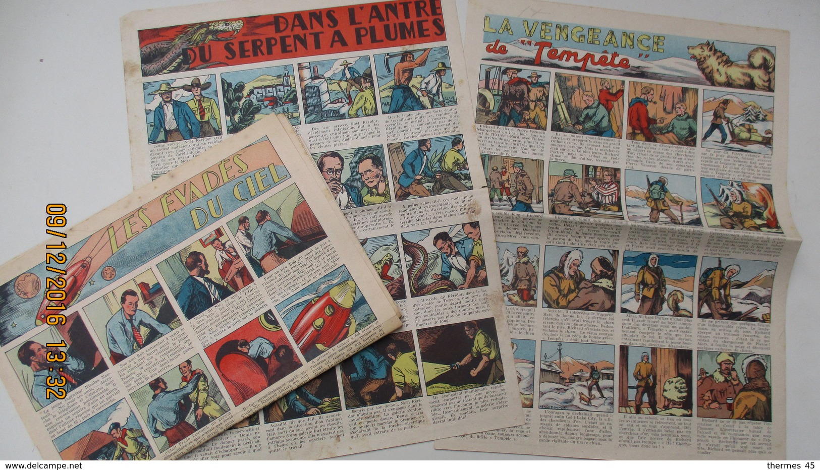 IMAGERIE DE LA SOCIETE DES PUBLICATIONS G. VENTILLARD  / 10 N° / 1942 - Lots De Plusieurs BD