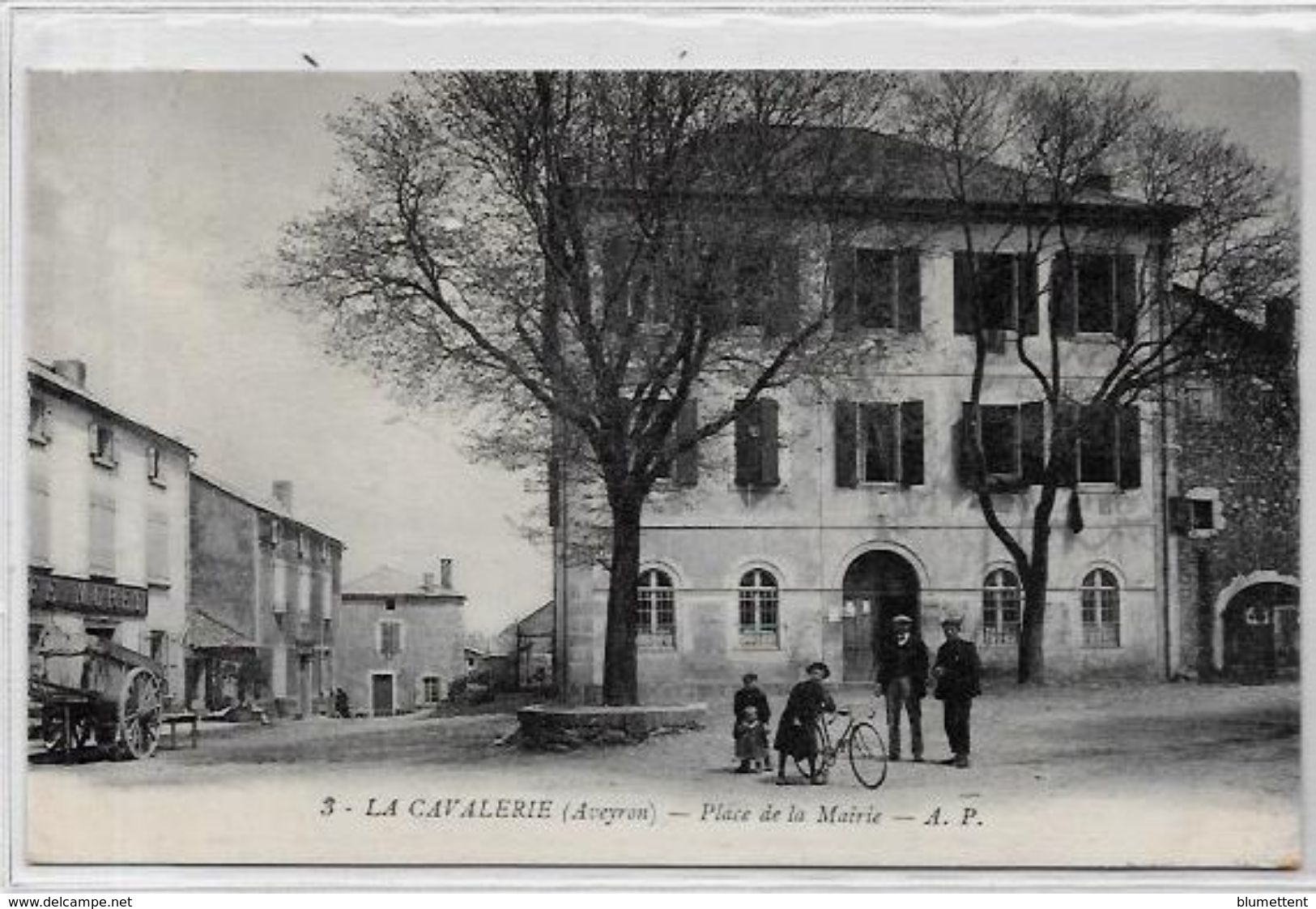 CPA La Cavalerie Aveyron Circulé - La Cavalerie