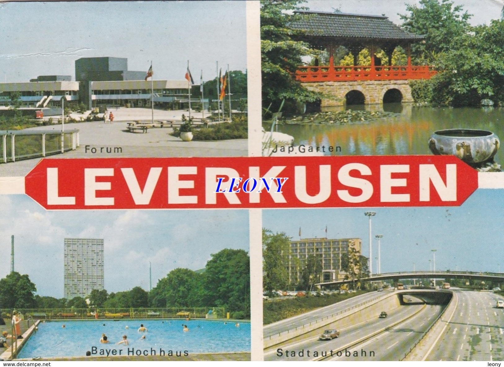 CPM  D' ALLEMAGNE - LEVERKUSEN - VUES DIVERSES  N° 509 - Leverkusen