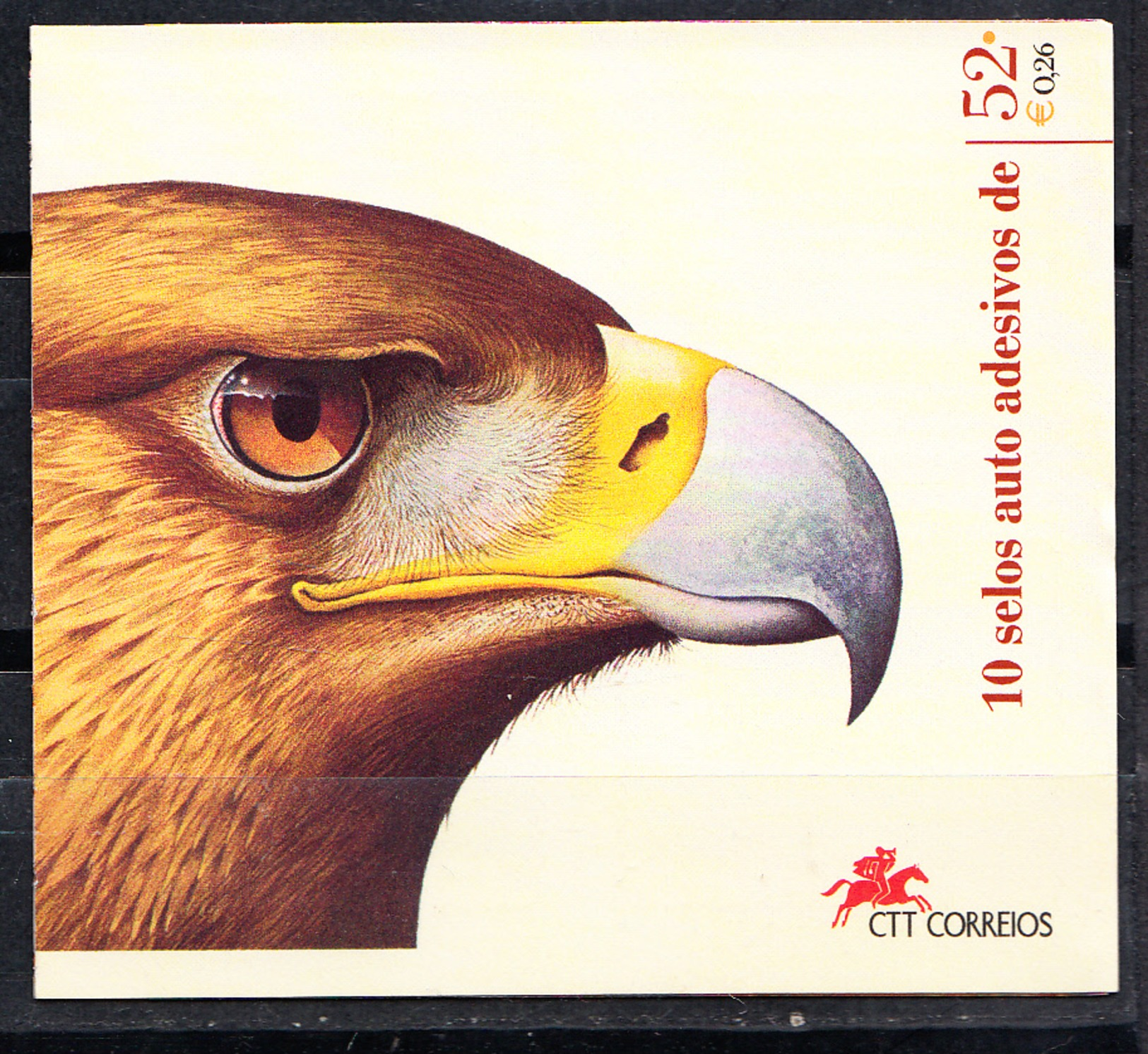 PORTUGAL 2000 AVES DE PORTUGAL. AUTO-ADESIVOS AFINSA Nº 2677. CARTEIRA COM 10 SELOS   NUEVOS SIN CHARNELA. CECI 2 Nº 159 - Nuevos