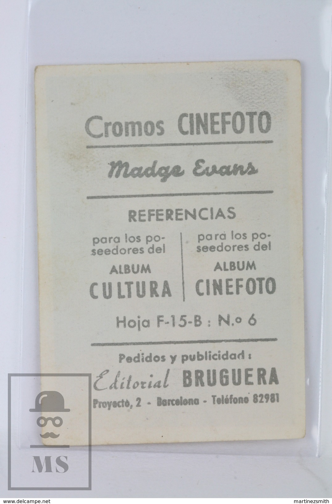 Old Trading Card/ Chromo Cinema/ Movie Topic - Actress: Madge Evans - Otros & Sin Clasificación