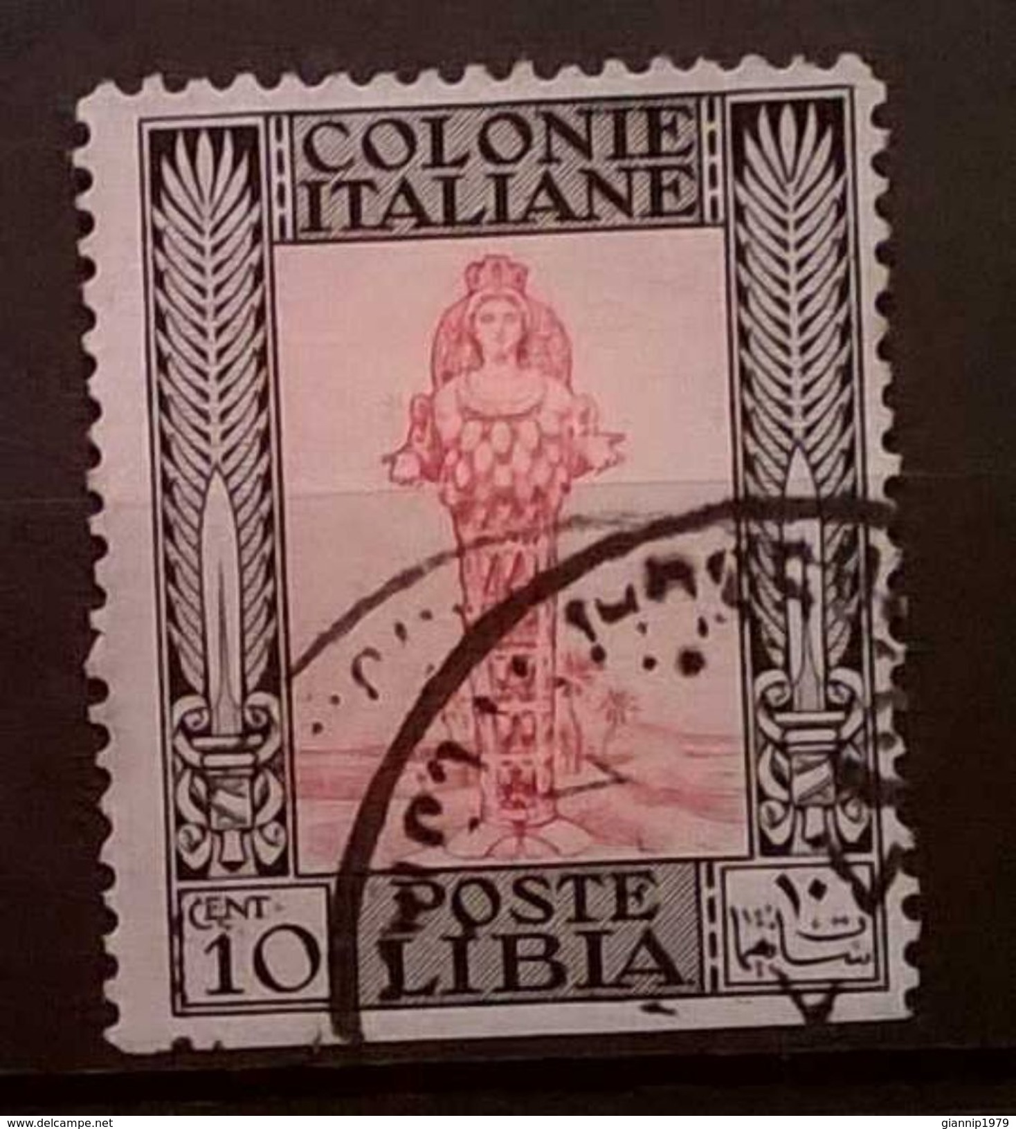 FRANCOBOLLI STAMPS ITALIA ITALY 1921 COLONIA LIBIA SERIE ANTICHE - Libye