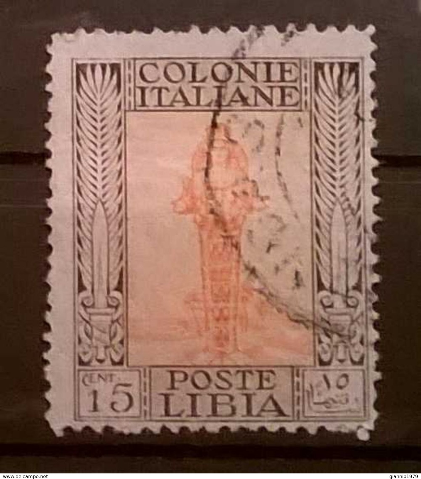 FRANCOBOLLI STAMPS ITALIA ITALY 1921 COLONIA LIBIA SERIE ANTICHE - Libia