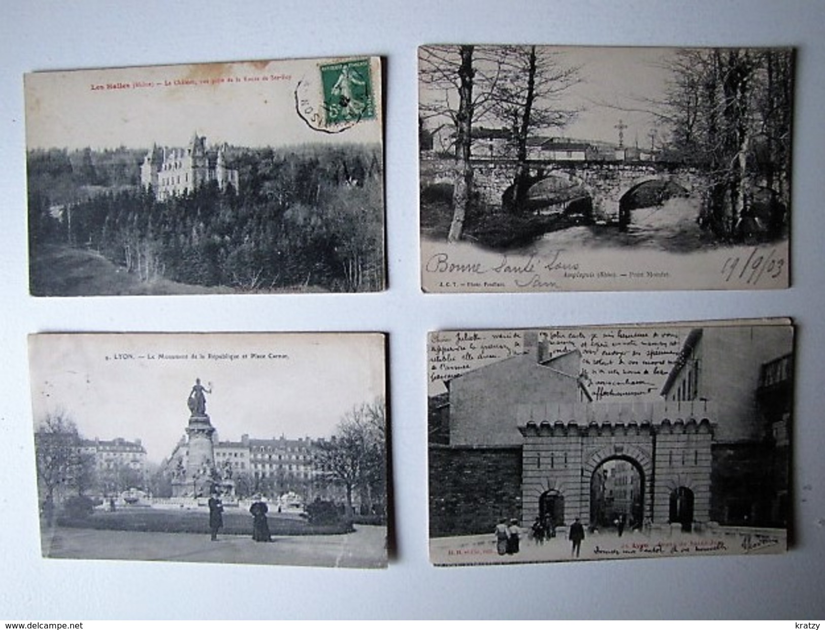 FRANCE - Lot de 50 anciennes cartes postales